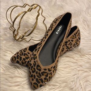 Torrid Leopard Print Pointed Toe Flats 🐆🐆